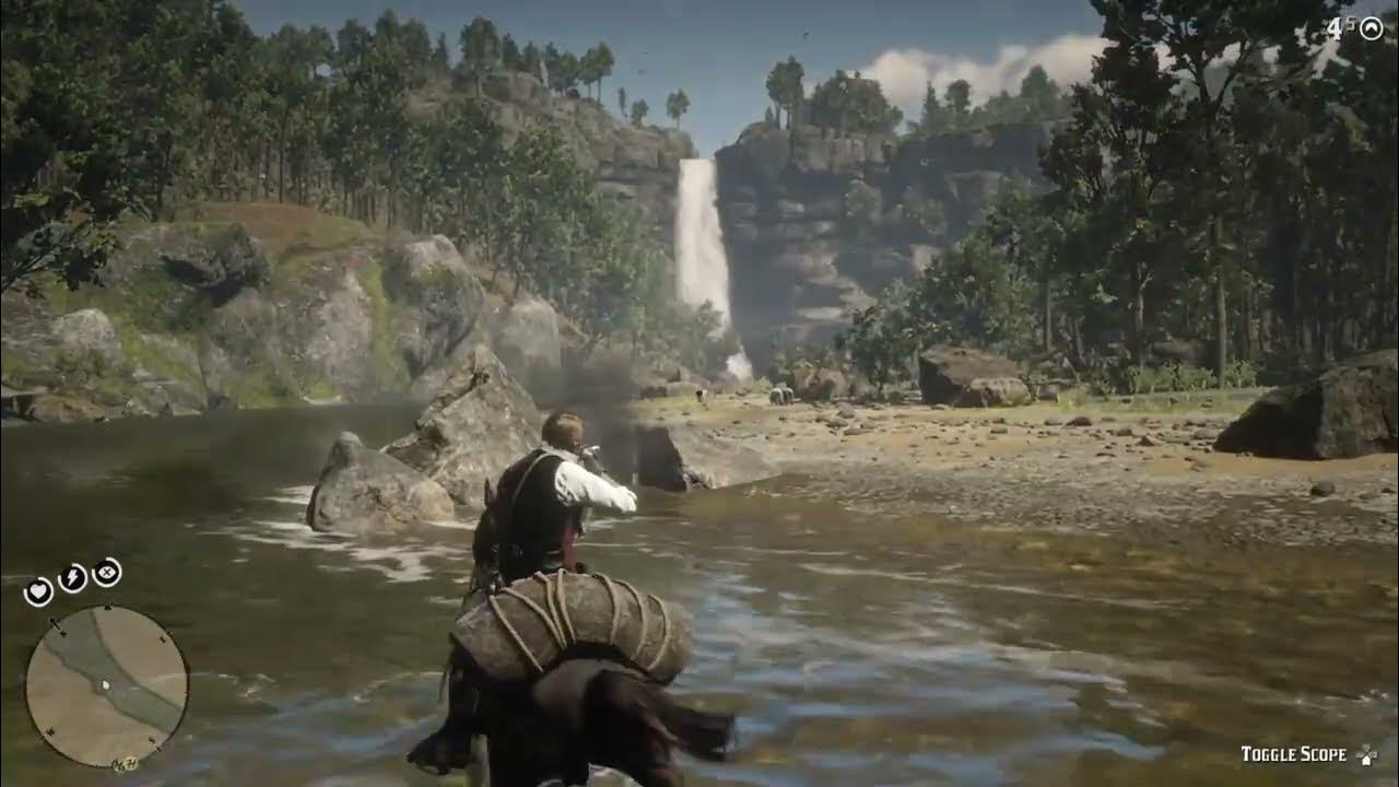 My first encounter with the feral man in Red Dead Redemption 2 YouTube