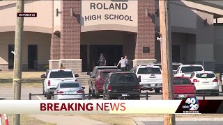 Roland police arrest two juveniles linked to bomb threats at public schools.