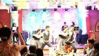 Evoka Dance Company (Singapore) Performance on NYE party in Bangkok