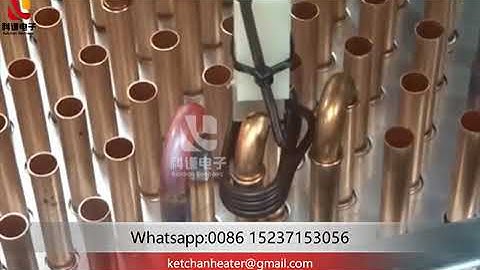 U-bend Automatic  Copper Tube Induction Braze Welding Machine