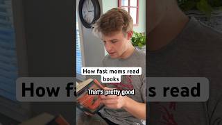 How fast moms read books