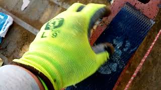 Brickwork tip (wet bricks)
