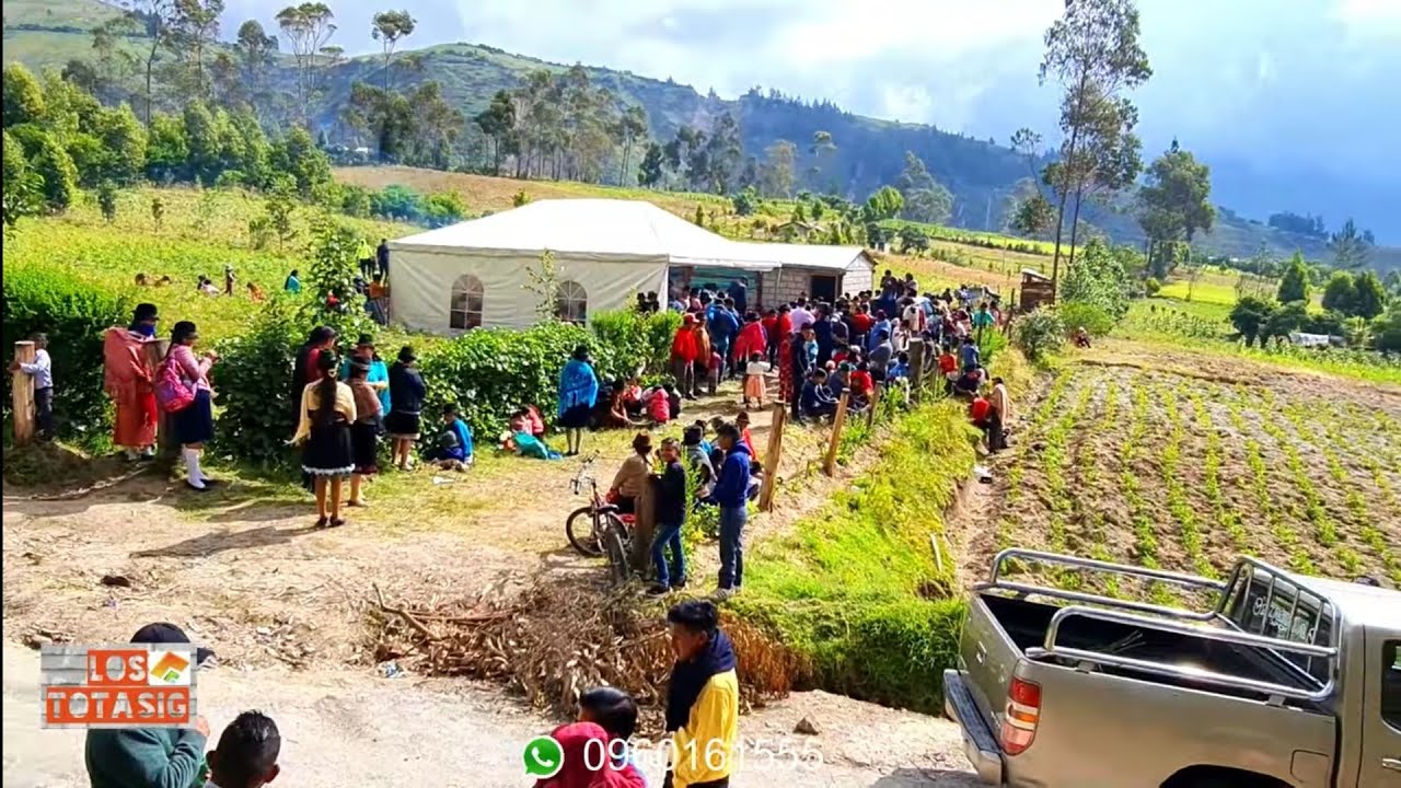 RECEPCIÓN DE MATRIMONIO DE: BAUTISTA PILATASIG & ELSA PILATASIG/GUAYAMA GRANDE SIGCHOS COTOPAXI 2022