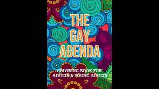 The Gay Agenda Queer Coloring Book for Adults Young Adults - Sample Pages