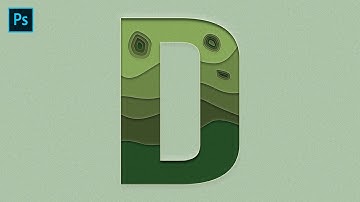 PAPER CUT ART TEXT EFFECT | TYPOGRAPHY EFFECT | PHOTOSHOP TUTORIAL