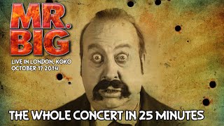 Download lagu Mr Big live in London (KOKO) 10/17/14 - Whole show in 25 minutes