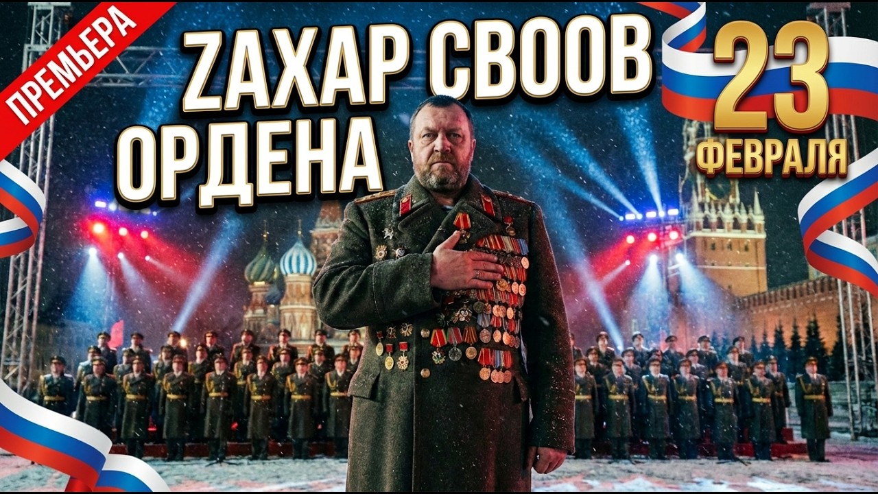 🇷🇺🎖️ ZАХАР СВООВ — ОРДЕНА (Премьера к 23 февраля!) 🎖️🇷🇺