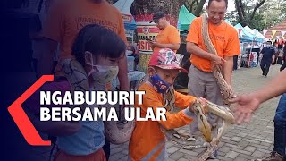 Ngabuburit Bersama Relawan Pecinta Ular