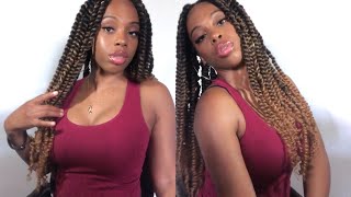 Large Ombré Passion Twist | Zury Water Wave Hair