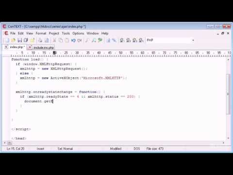 173 Loading in file Contents to a DIV Part 2