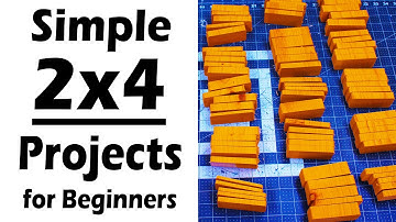 3 Easy 2x4 Projects You Can Build Today!