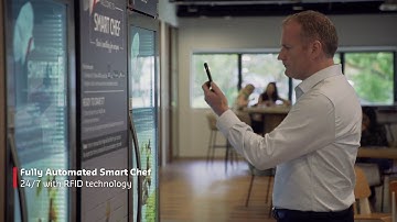 Smart Fridge Vending with Transparent LCD