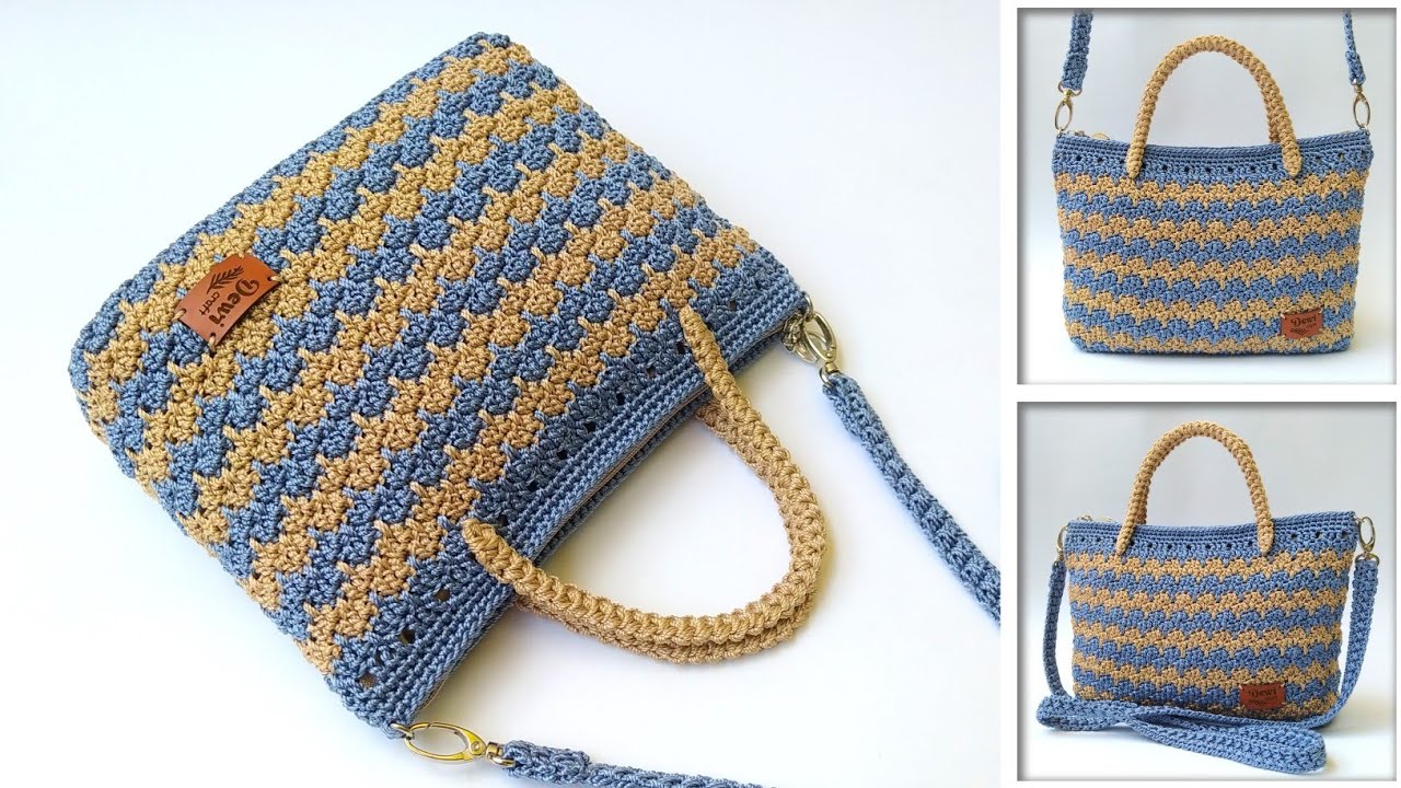 ПОСЛЕДНИЕ СХЕМЫ ВЯЗАНИЯ КРЮЧКОМ — КАК ОЧЕНЬ ПРОСТО СДЕЛАТЬ СУМКУ ВЯЗАННУЮ КРЮЧКОМ ДЛЯ НАЧИНАЮЩИХ