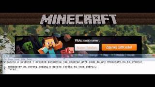 Odbierz swój kod minecraft SMSem! [2014] [Marzec]
