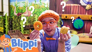 What Colour Is This? -  Childrens Museum! | Blippi | 🔤 Moonbug Subtitles 🔤 | Learning Videos