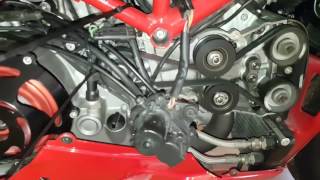 ducati 1098 belt timing first run