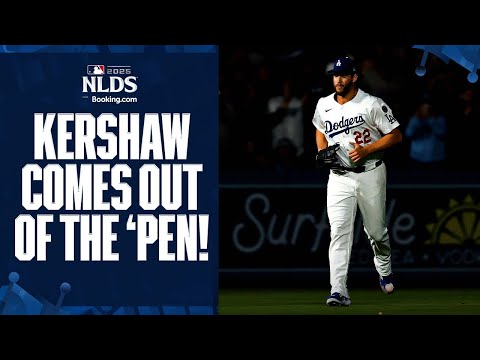 FULL INNING: Clayton Kershaw makes his 2025 Postseason debut for the Dodgers! 🤩