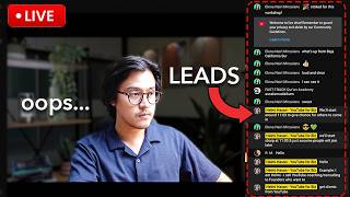 Don't launch a Livestream workshop without watching this (I made every mistake)