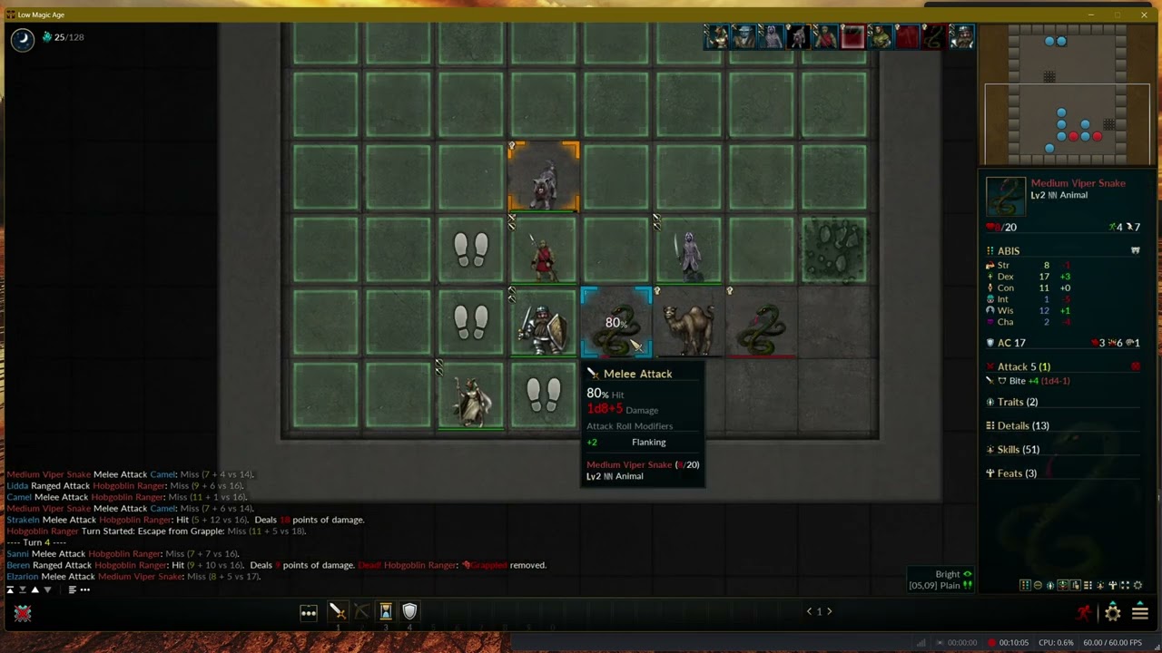 Let's Play Low Magic Age (Again!) (Deep & Complex D&D-Style CRPG!) 25 - TONS O' Combat In DUNGEON !!