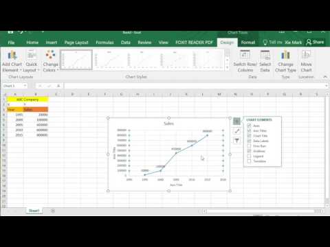 Excel 2016 - Create a Chart