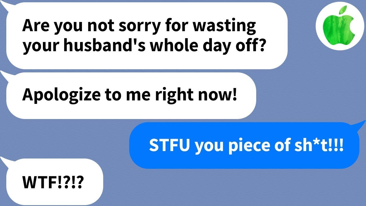 【Apple】I pass out, and my husband blames me for ruining his day off... So I snapped...