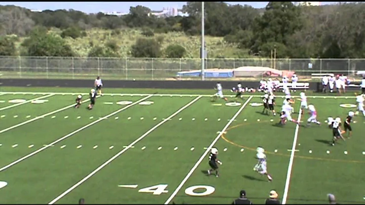 Brandon Lange - 2015 7-on-7 Footage w/ 8th Grade H...