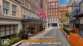 One Bus Ride Through London's Most Expensive Neighbourhoods 👀 | Route 22 (4K HDR POV) screenshot 2