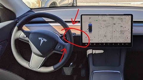 How to turn a Tesla on and off