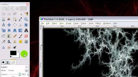 Gimp tutorial Flames