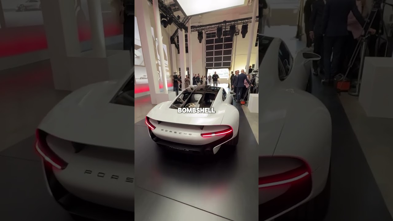 Porsche Mission S: The car that doesn’t fly🔥👀