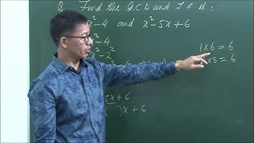 Class - IX Maths || GCD and LCM Polynomials