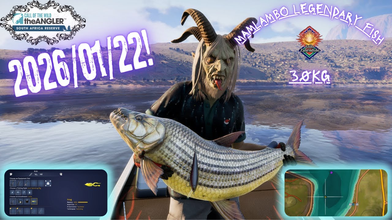 How To Catch Mamlambo Every Time | Call Of The Wild: The Angler