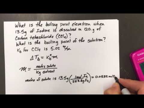 Boiling Point Elevation