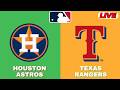 LIVE : Texas Rangers Vs Houston Astros | MLB 2026 | MLB Live Baseball Score | May 17 2026