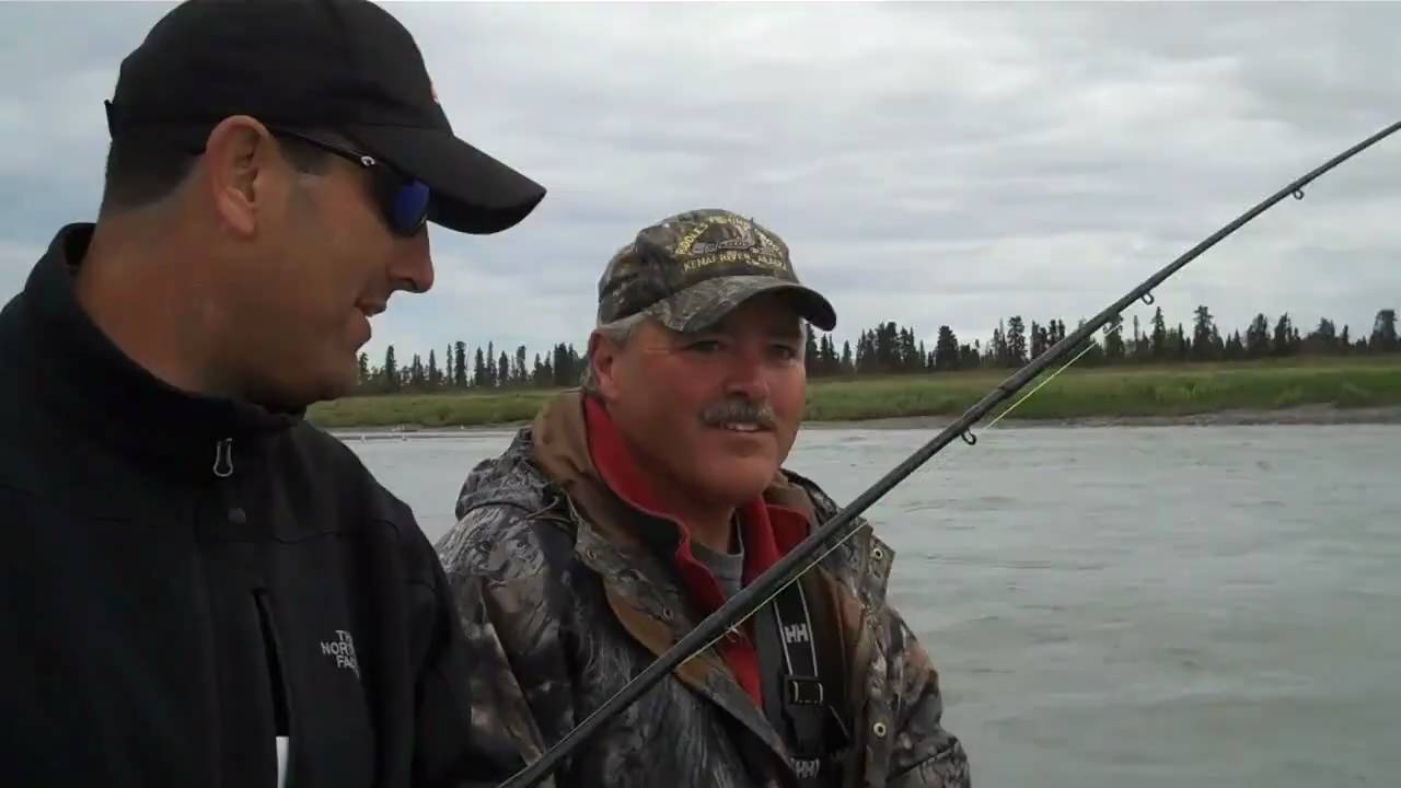 Salmon Riddle Kenai River King Salmon Riddles Fish Camp 7-23-10 - YouTube