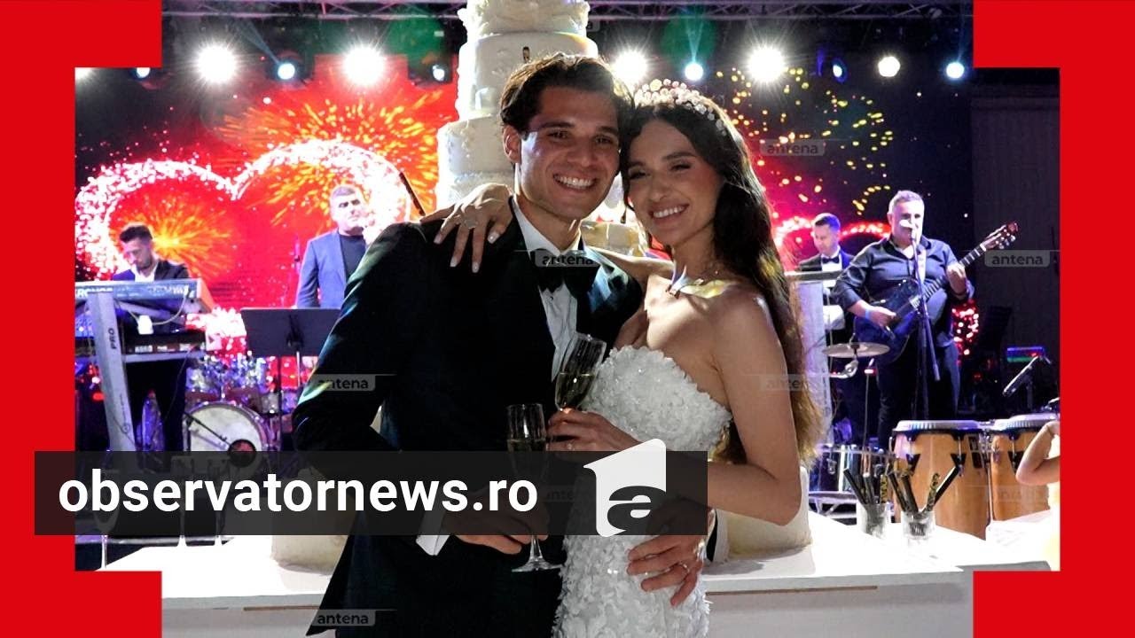 Ce tort au avut Elena şi Ianis Hagi la nuntă