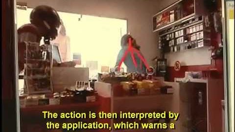 Kinect identifies a robbery, alerts security network