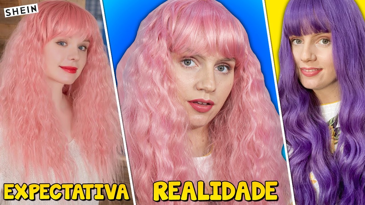 COMPREI AS PERUCAS MAIS LINDAS DA SHEIN!