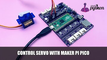 Control Servo With Maker Pi Pico (Raspberry Pi Pico) #raspberrypi #servomotor