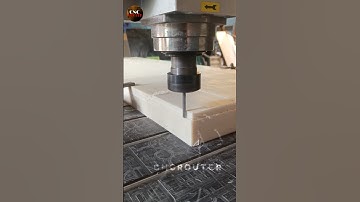 nylocast 50mm cutting cncrouter machine #cnc #cncrouter