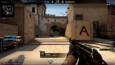 Clutch  - Techno4k vs 4  - tyloo vs checkmate m1 mirage