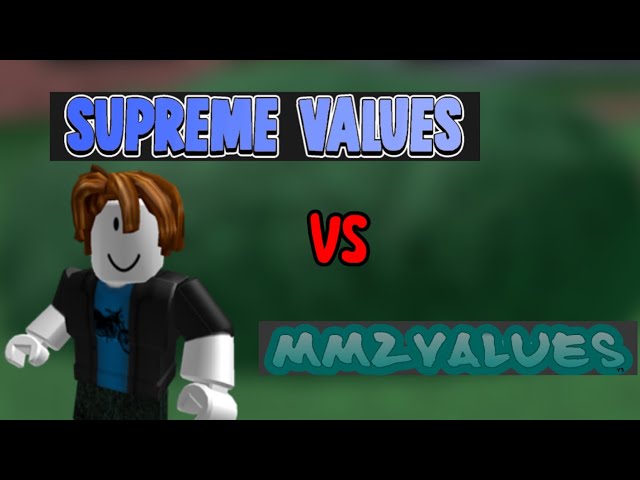 Supreme Values - New MM2 Value List 