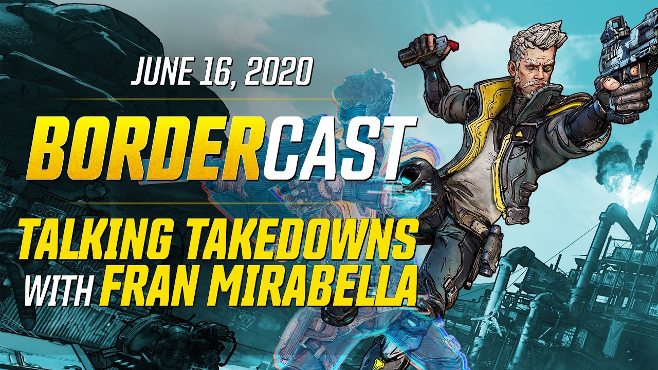 Talking Takedowns with Fran Mirabella – The Bordercast: June 16, 2020