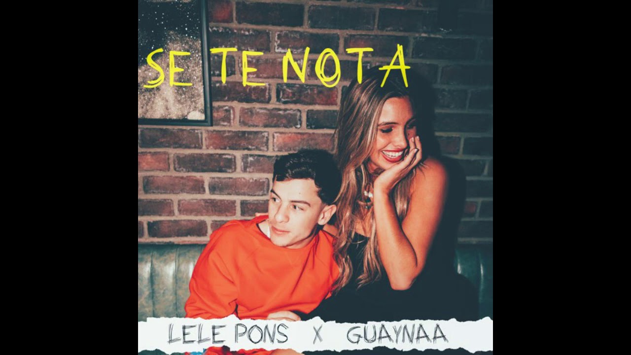 Lele Pons  Guaynaa  Se Te Nota  Single 2020 HQ