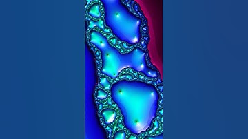 Infinite Zoom into the Beautiful Fractal ✨🌀 #Fractal #Mandelbrot #Zoom