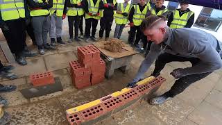 I Went Back to  School to Teach some Bricklaying