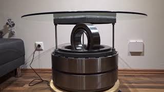 Diy Upcycling Wohnzimmertischbeistelltisch Aus Über 200Kg Stahl