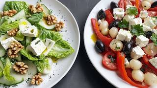 видео: 2 Овощных Салата с Сыром Фета. НЕ Традиционный Греческий Рецепт! картинка: 2 Овощных Салата с Сыром Фета. НЕ Традиционный Греческий Рецепт!