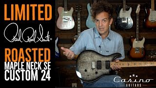 Review Prs Se Custom 24 Limited Roasted Maple Neck Youtube