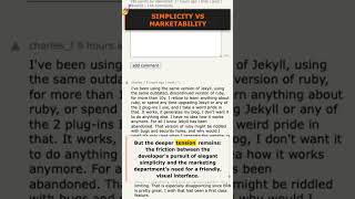 Why #Eleventy is dying and #WordPress still wins #HackerNews